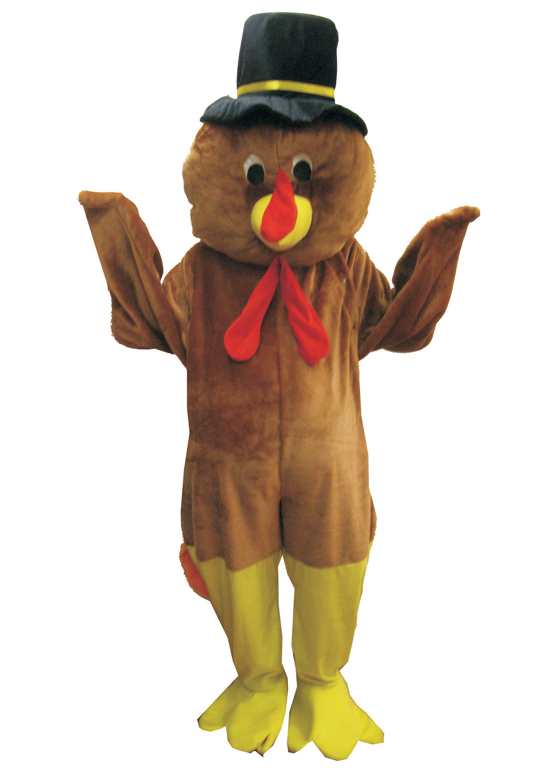 Adult Turkey Time Mascot Costume