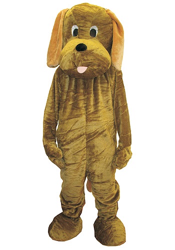 Mascot Puppy Dog Costume For Adults