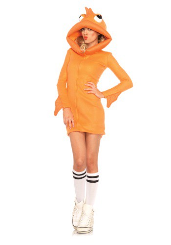 Adult Cozy Goldfish Costume