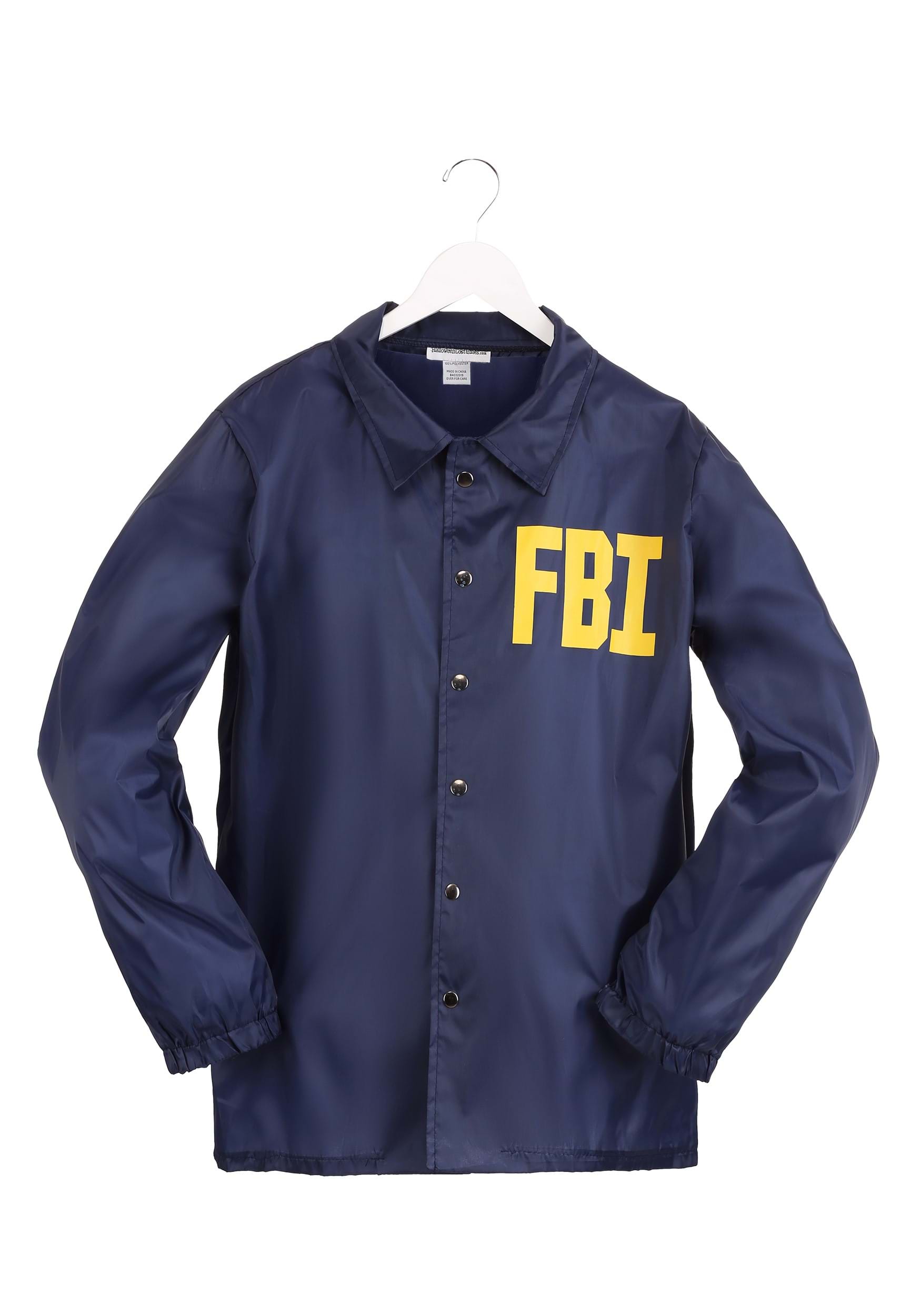 Photos - Fancy Dress FUN Costumes FBI Costume for Men Blue FUN2263AD