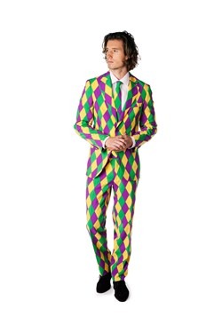 OppoSuits Mardi Gras Costume Suit for Men Update