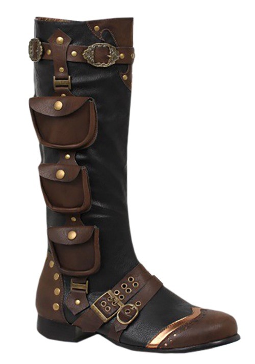 Men's Steampunk Costume Boots Update1