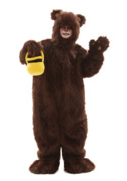 Child Deluxe Furry Brown Bear Costume