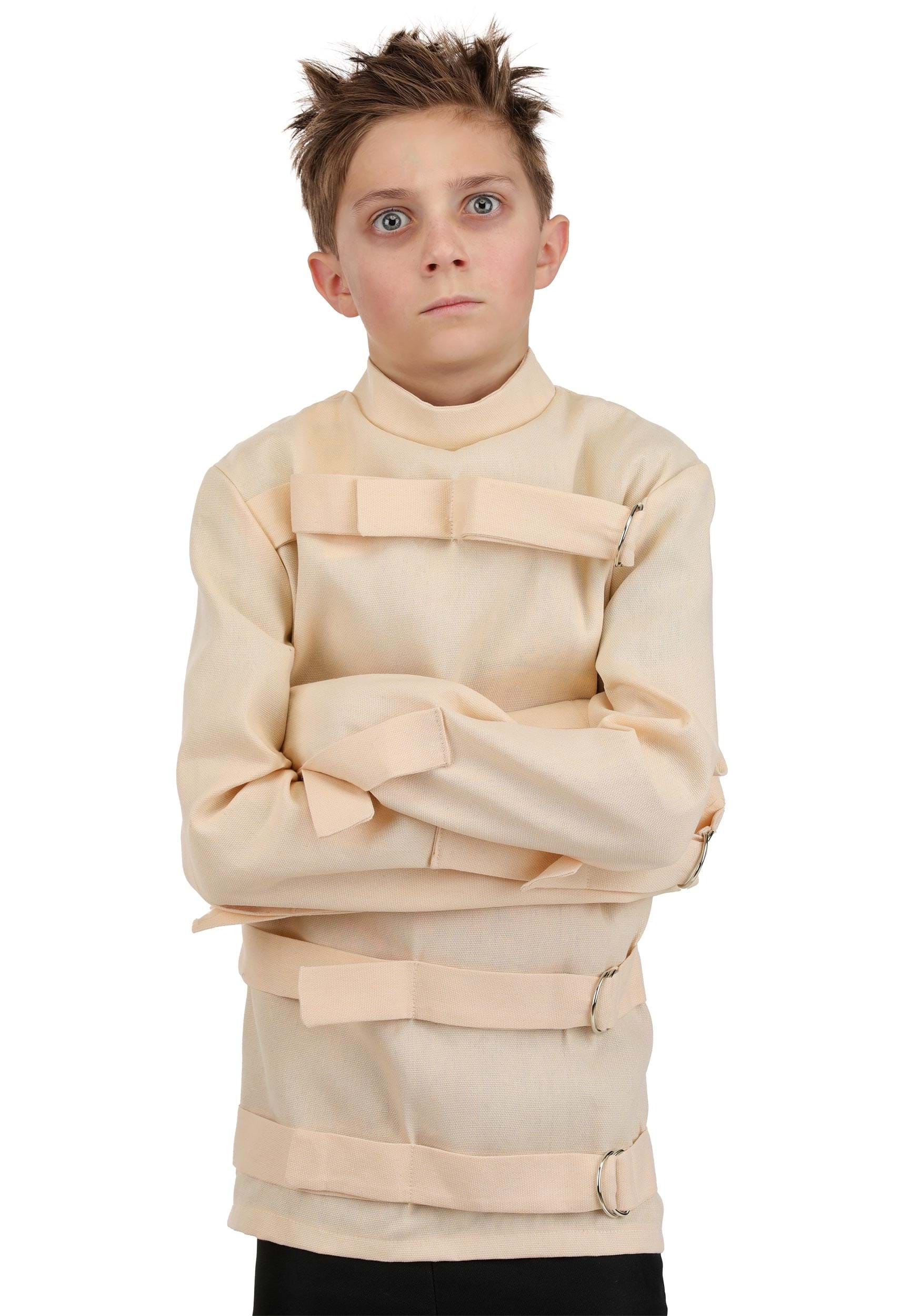 Photos - Fancy Dress FUN Costumes Straight Jacket Costume for Boys Beige FUN2326CH