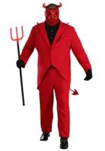 Plus Size Red Devil Suit Costume-1