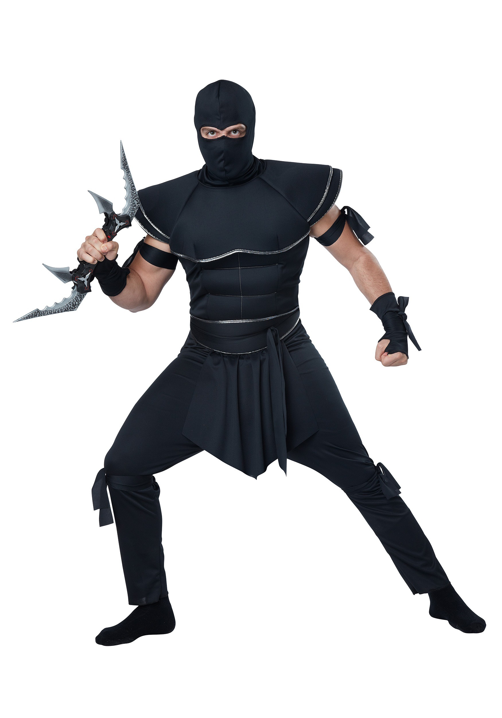 Men's Ninja Warrior Costume, Sexy Men's Ninja Costume 
