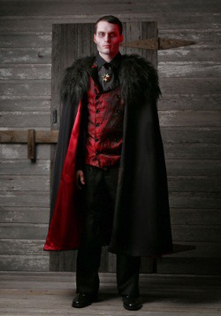 Deluxe Men's Vampire Costume Plus Size