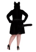 Womens Black Cat Plus Size Costume Back Update