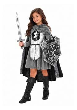 Warrior Knight Girls Costume New Main
