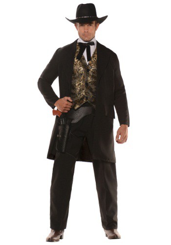 Gambler Outlaw Men's Costume