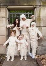 Girls Egyptian Mummy Costume Alt 2