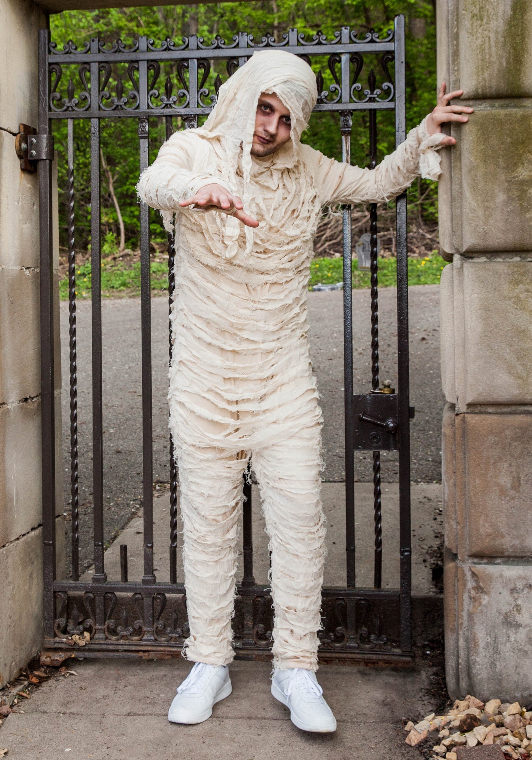 Afvige Glad kunstner Men's Plus Size Mummy Costume | Exclusive Jumpsuit