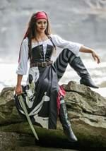 Women's Pirate Flag Gypsy Costume Alt 13