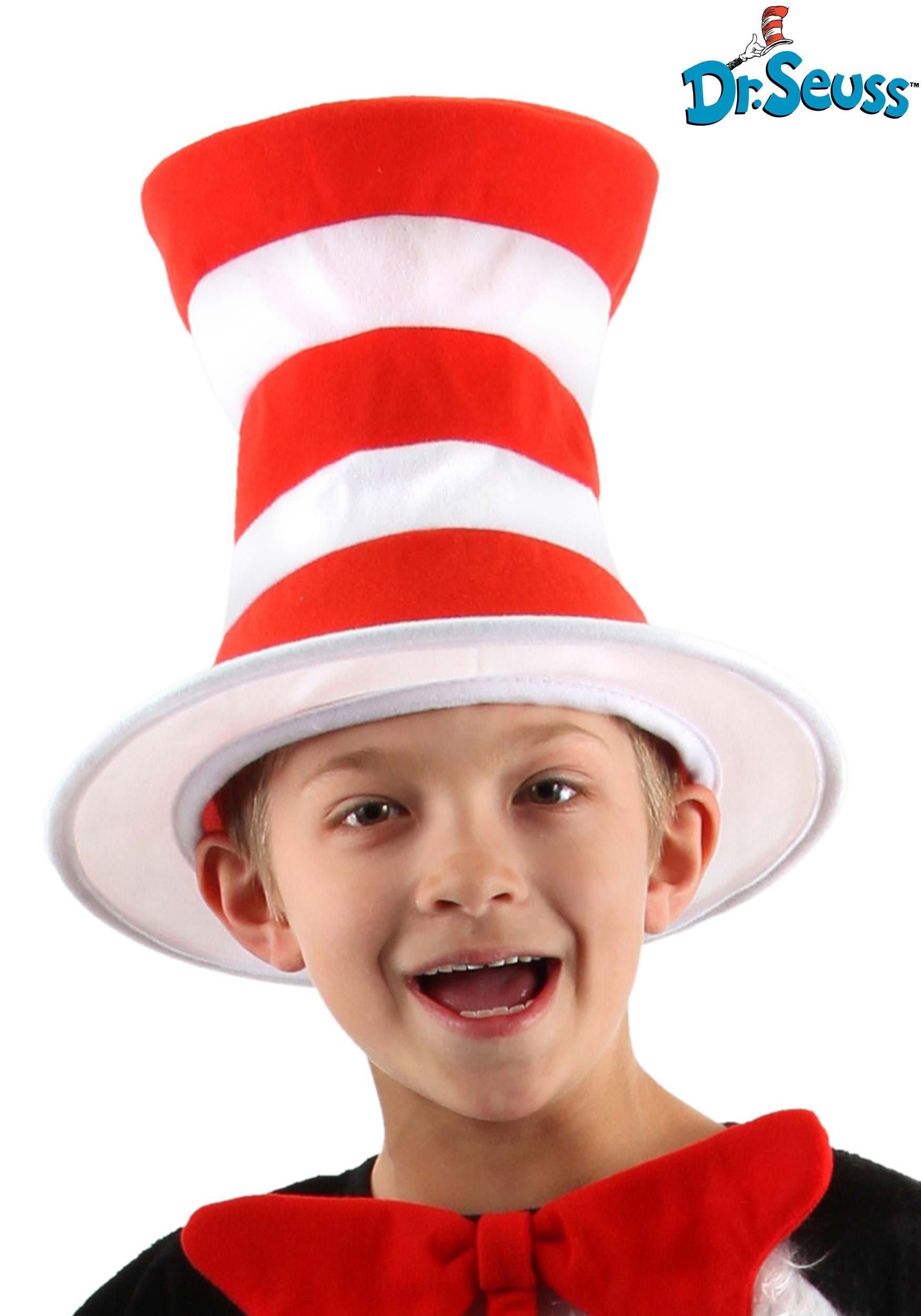 Striped Cat in the Hat Hat for Kids