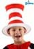 Kid's Striped Cat in the Hat Costume Hat