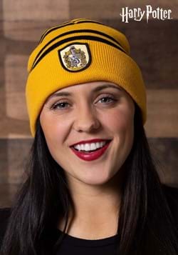 Knitted Hufflepuff Hat-2