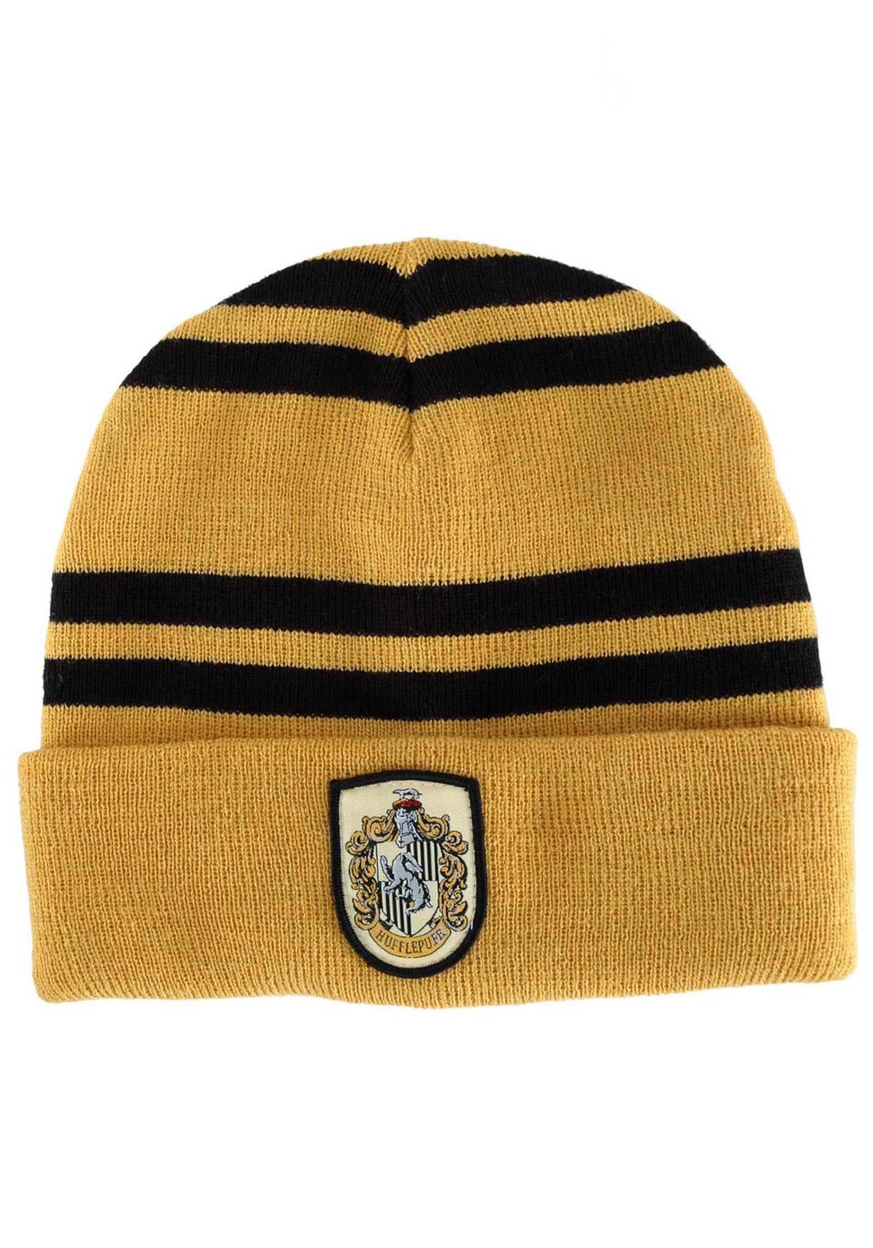 Knitted Hogwarts Hufflepuff Hat