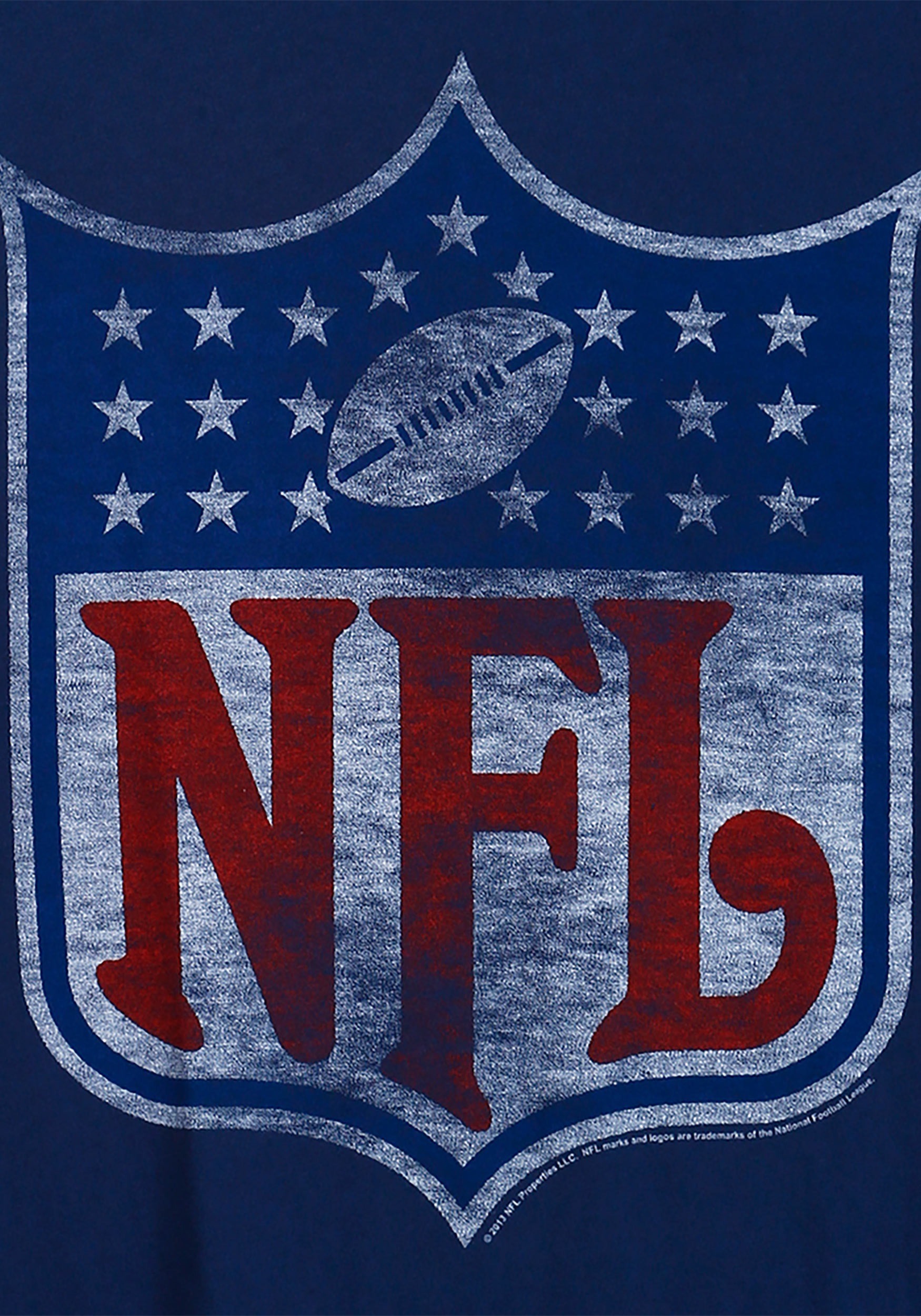 Men's NFL Navy Logo T-Shirt