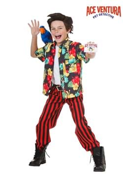 Kids Ace Ventura Costume with Wig-update