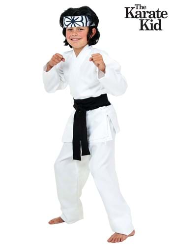 Kids Karate Kid Daniel San Costume-1