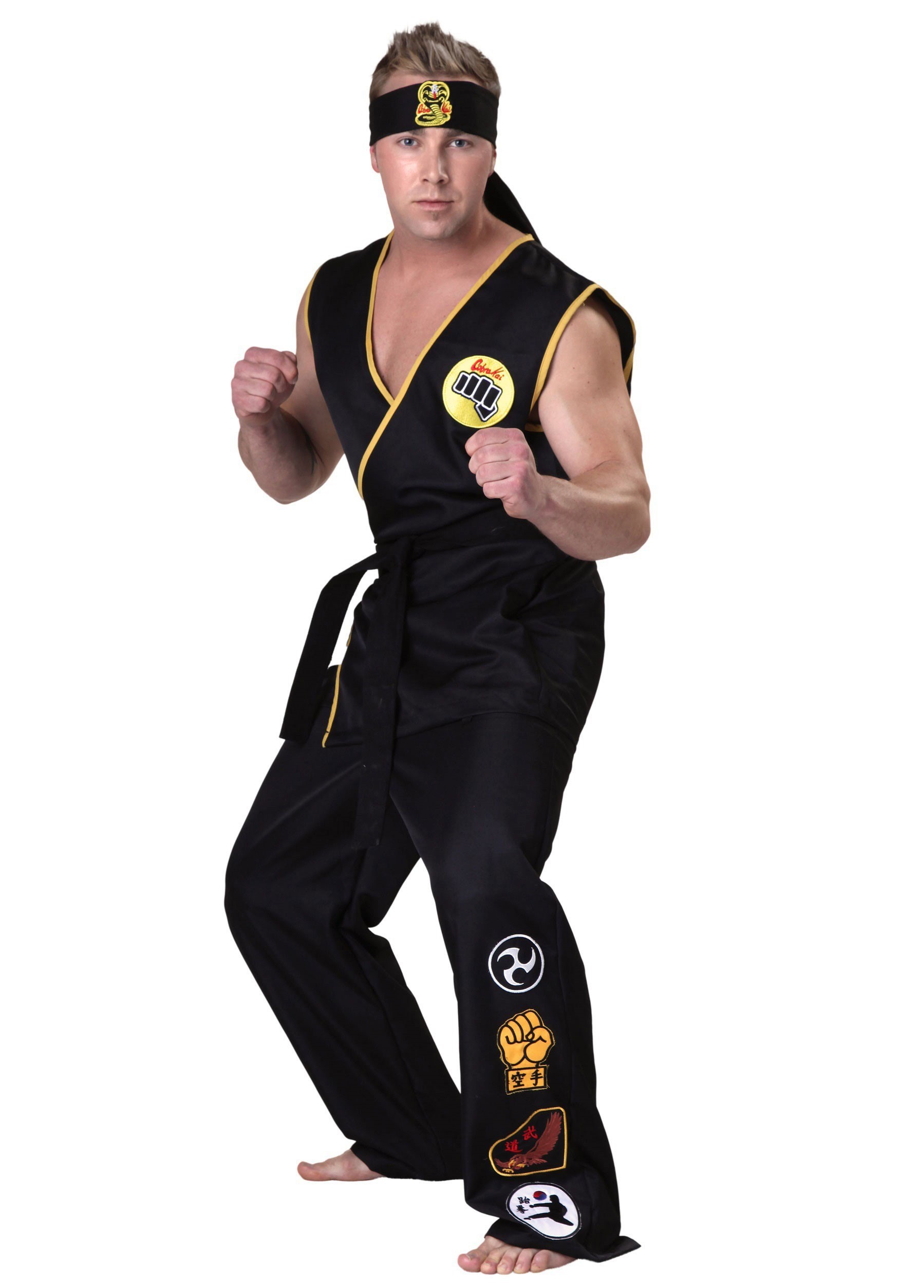 Plus Size Cobra Kai Costume | Karate Kid Costume | Exclusive