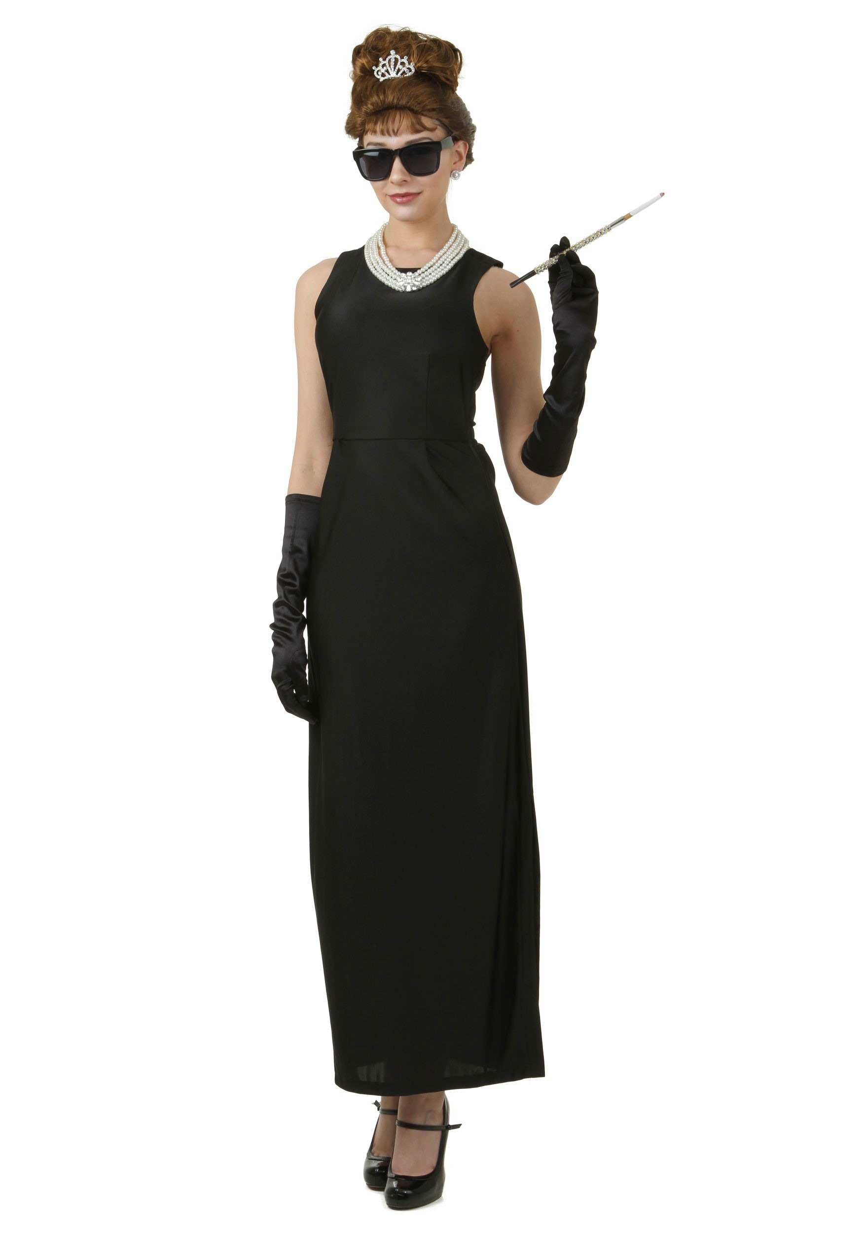Photos - Fancy Dress FUN Costumes Plus Size Breakfast at Tiffany's Holly Golightly Costume for