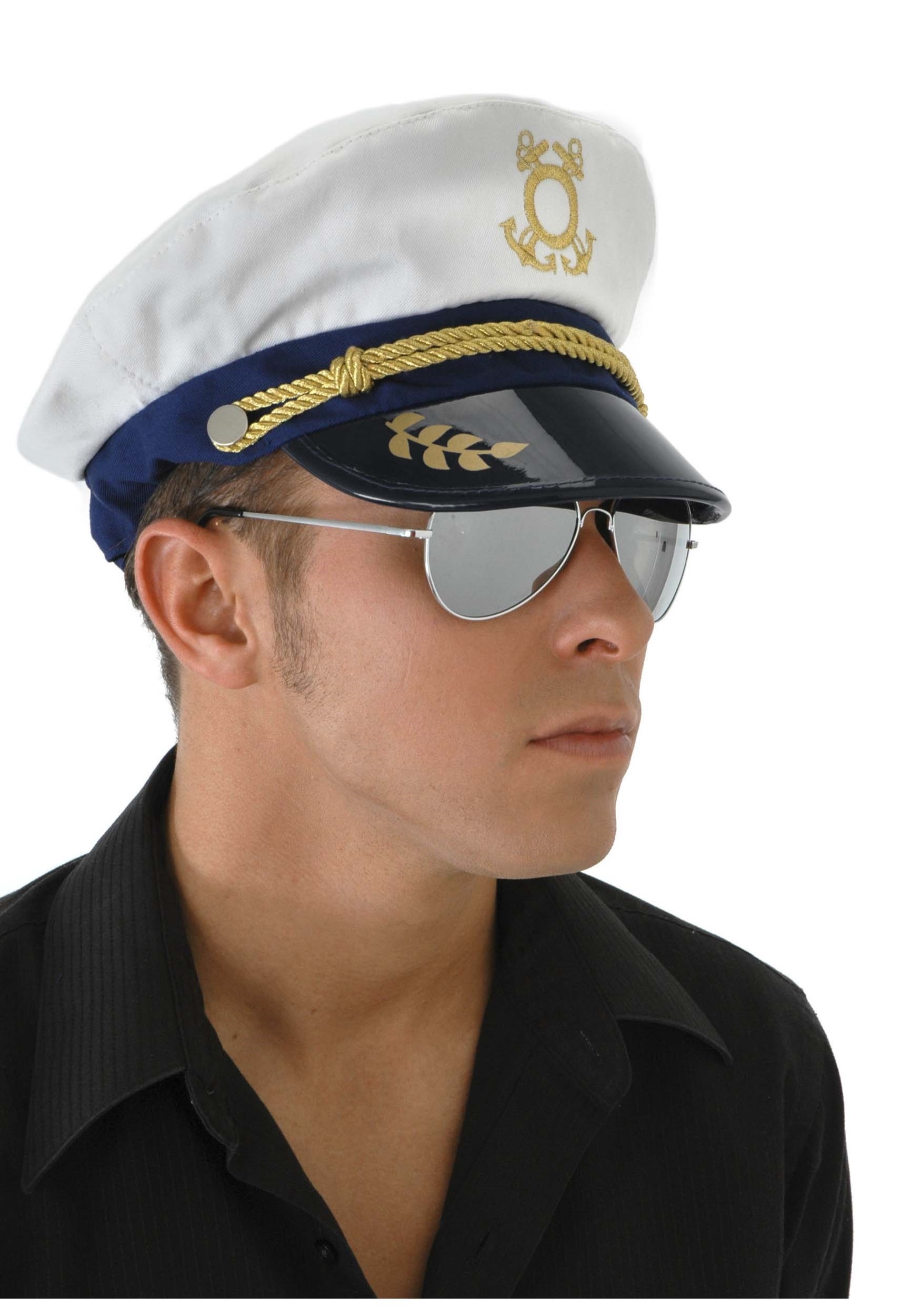 Sea Captain Costume Hat for Men