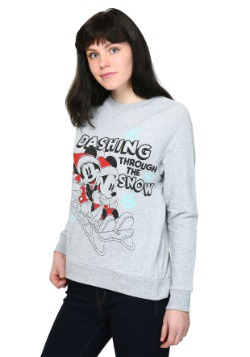 Mickey & Minnie Sleigh Ride French Terry Pullover