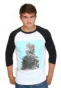 Star Wars Wind Blown Wookiee Mens Raglan