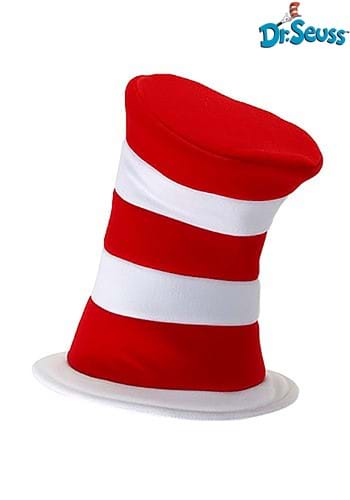 Deluxe Cat in the Hat Plush Velboa Hat