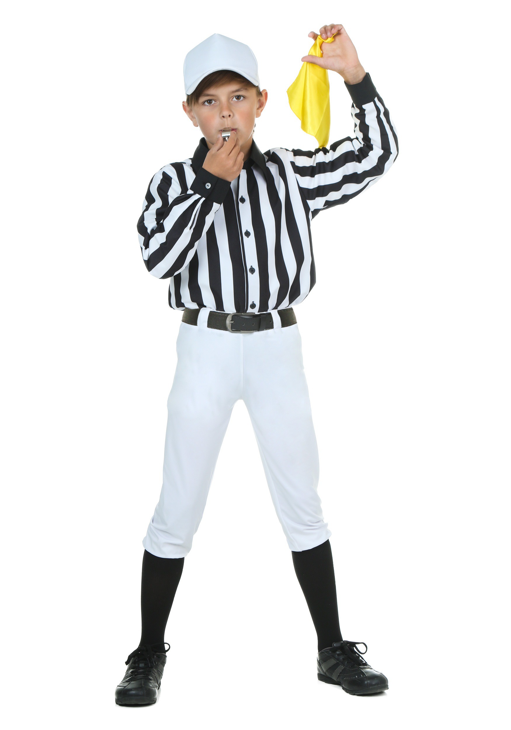Photos - Fancy Dress FUN Costumes Kids Referee Costume | Exclusive | Made By Us Costume Black&#
