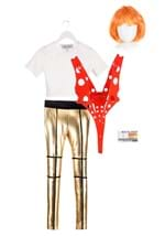 5th Element Leeloo Orange Harness Costume Alt 6