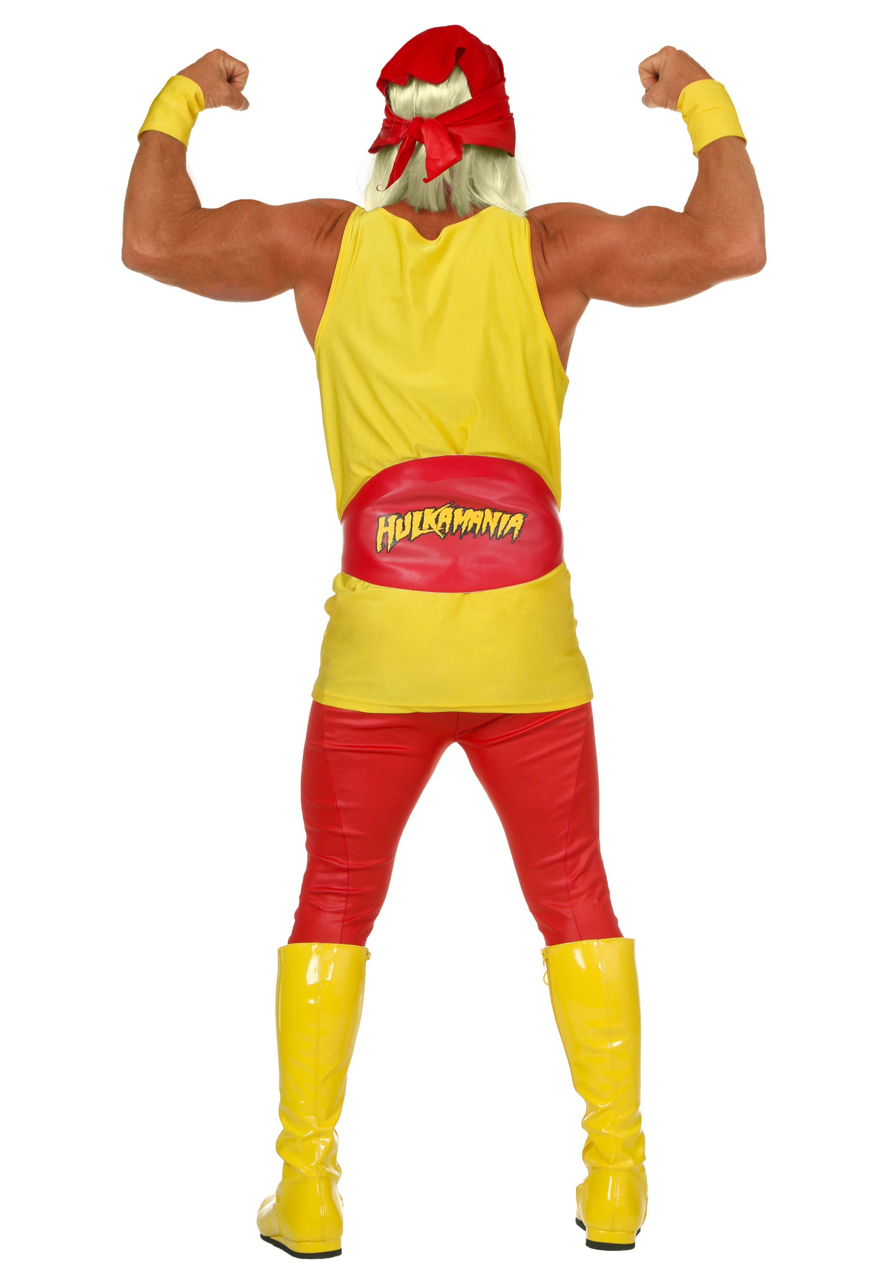 Red Hulk Hogan Hulkamania Bandana Adult Sized New 