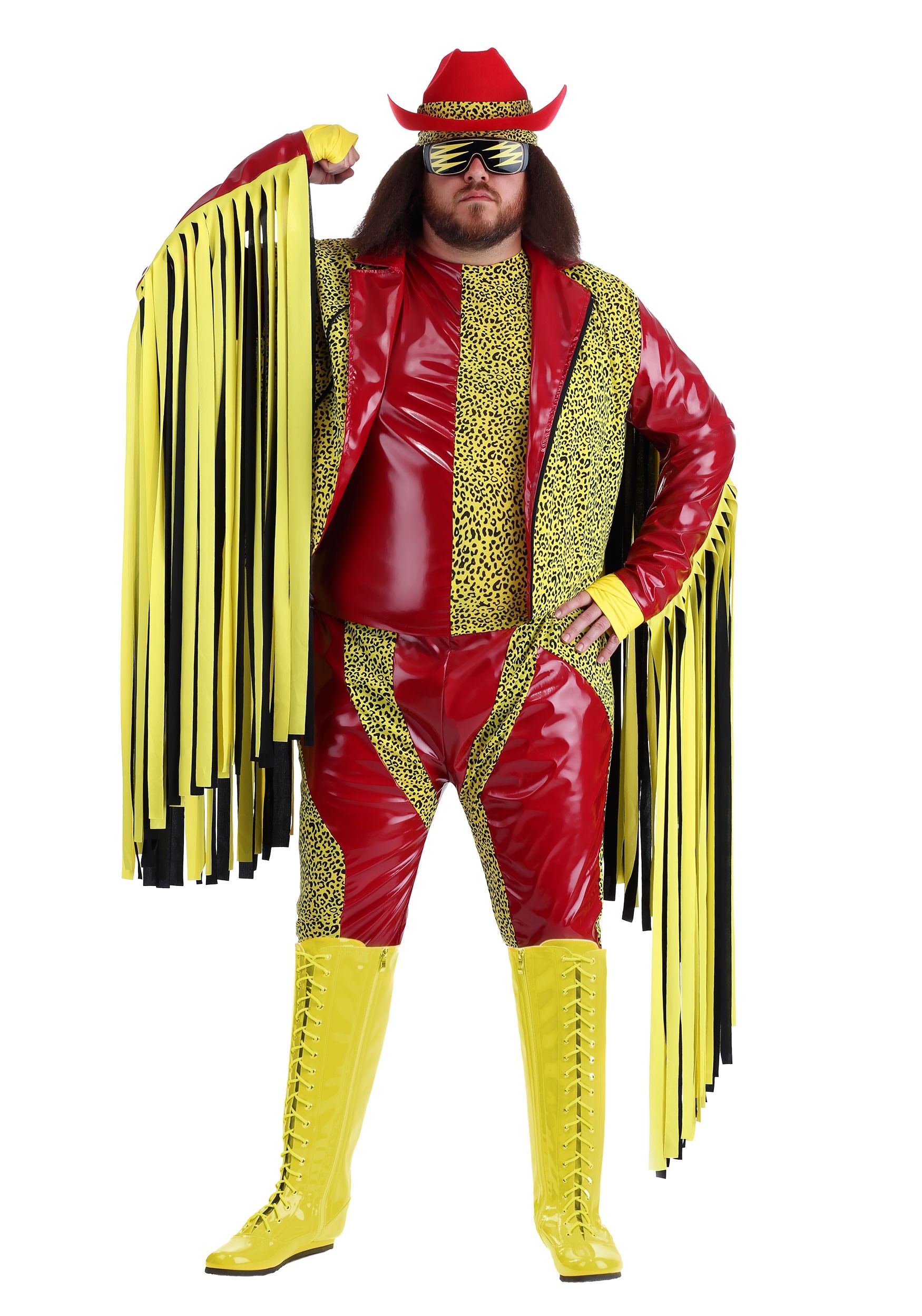 Plus Size Macho Man Randy Savage Costume | Exclusive Mens Costumes