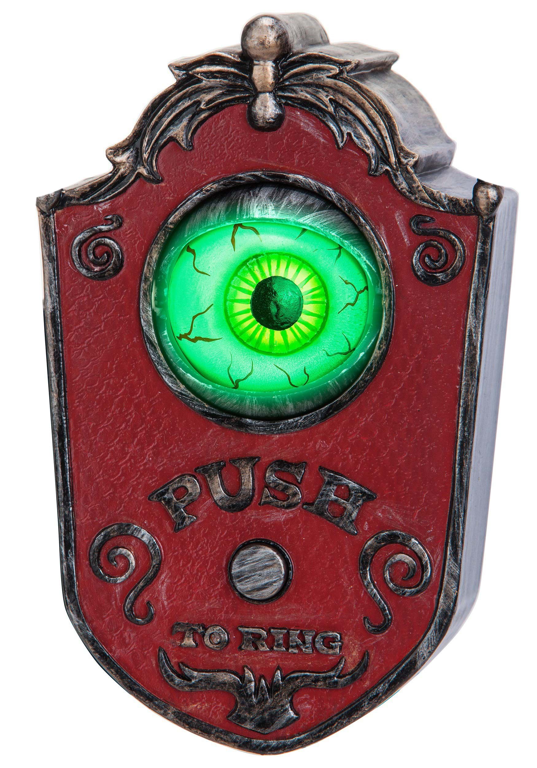 Animated Eyeball Doorbell Decoration