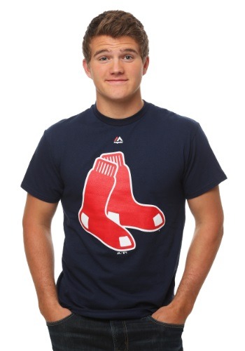 Boston Red Sox Official Logo Mens T-shirt