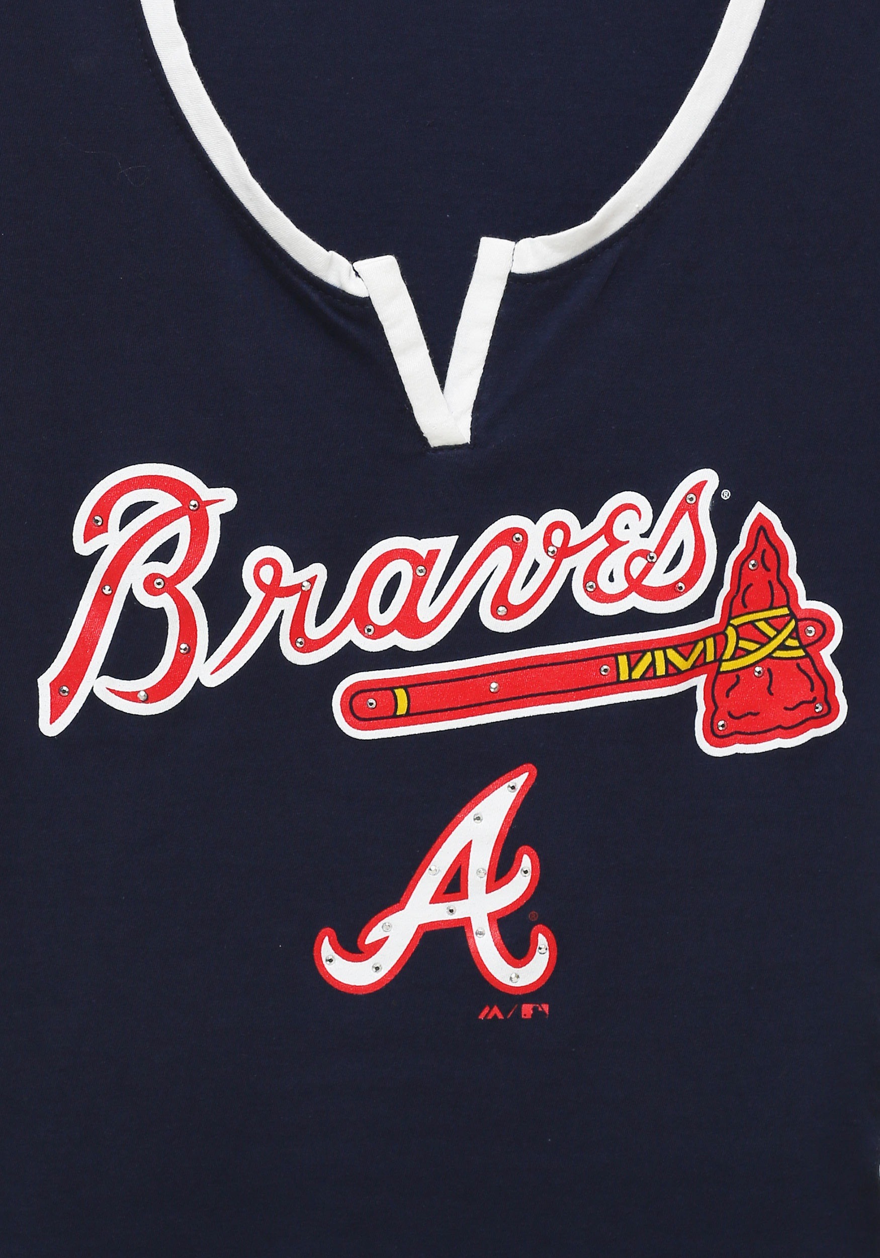Atlanta Braves Time to Shine Women's T-Shirt1750 x 2500