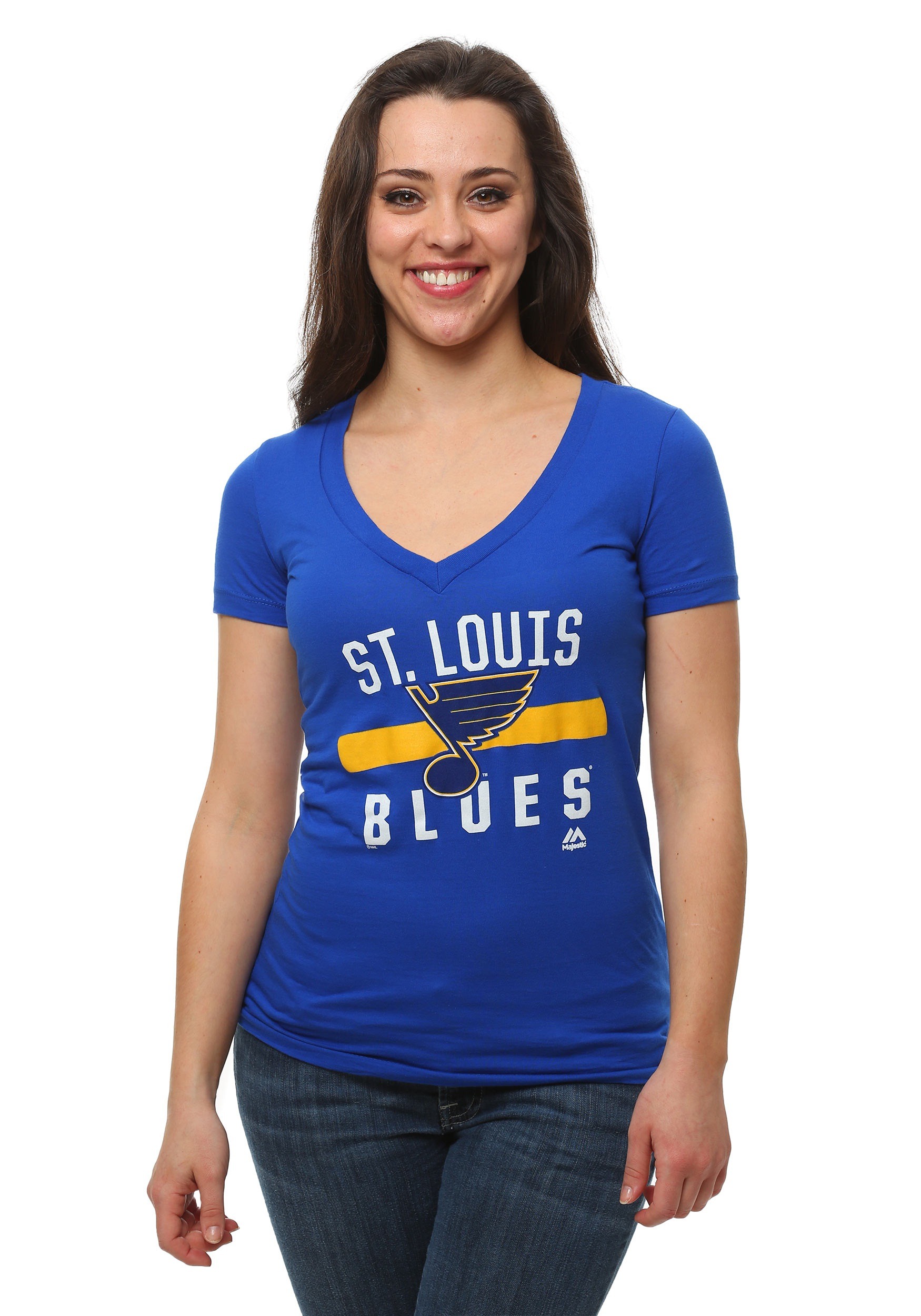 st louis blues women's shirts
