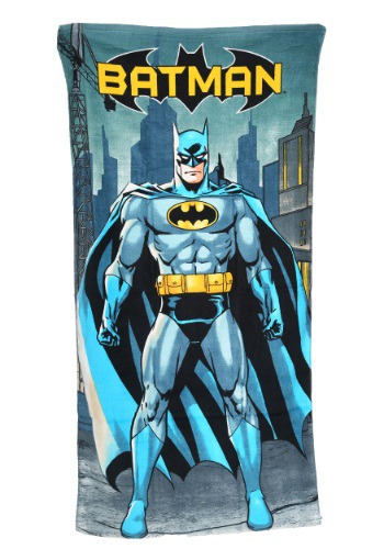 Batman in City Beach Towel