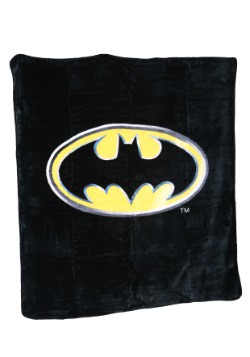 Batman Logo Plush Throw