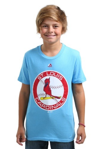 Kids St. Louis Cardinals Cooperstown Official Logo T-Shirt