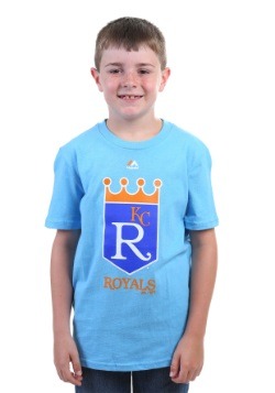 Kansas City Royals Cooperstown Official Logo Kids T-Shirt