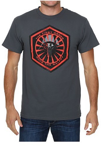 Star Wars Episode 7 The New Fear Logo Mens T-shirt