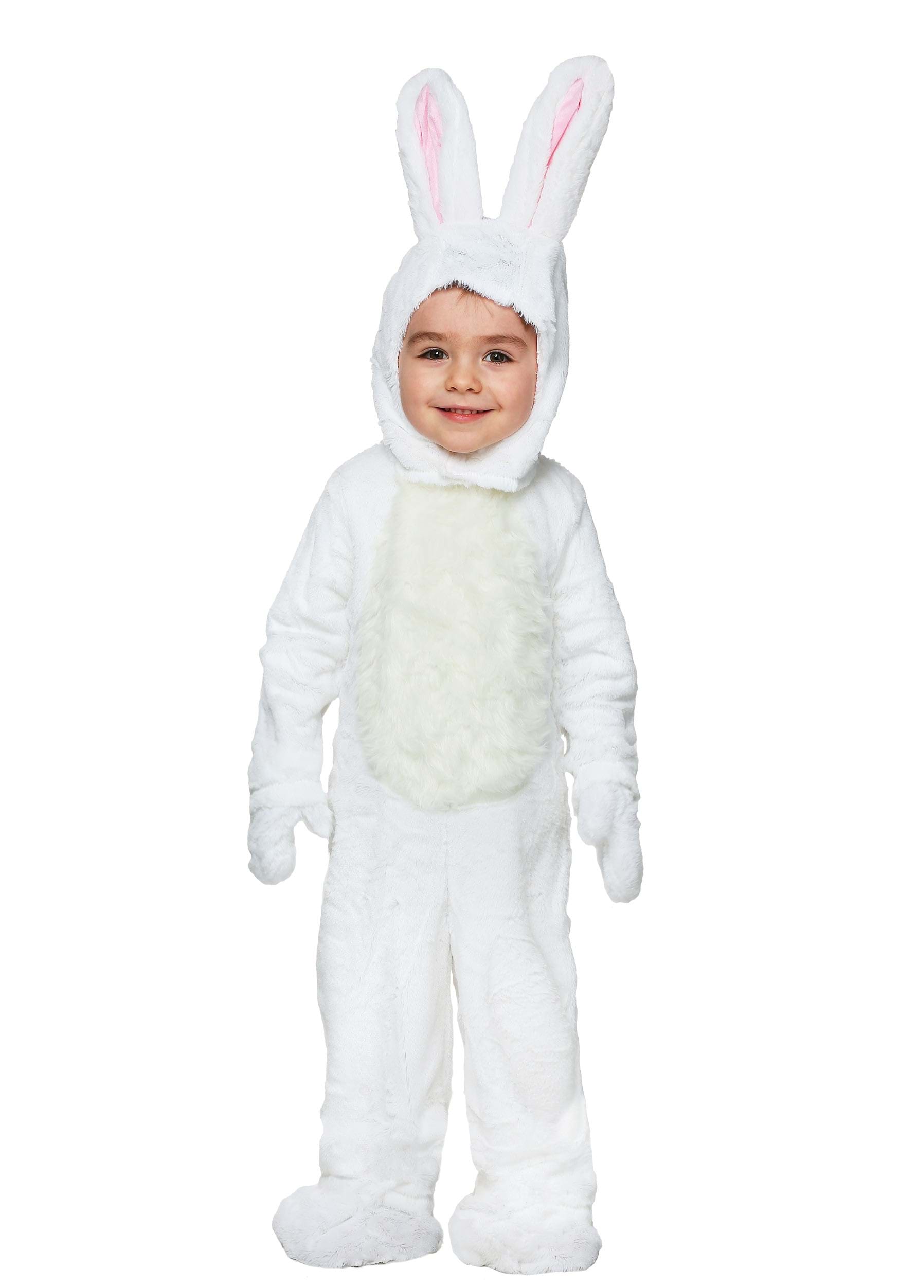 Toddler White Bunny Costume