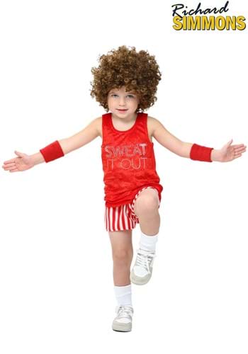 Toddler Richard Simmons Star Costume