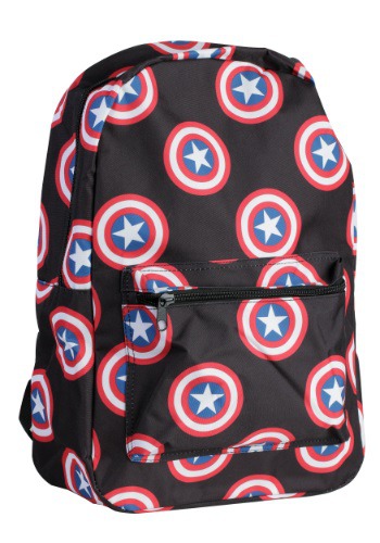 Captain America Shield Emblem Backpack