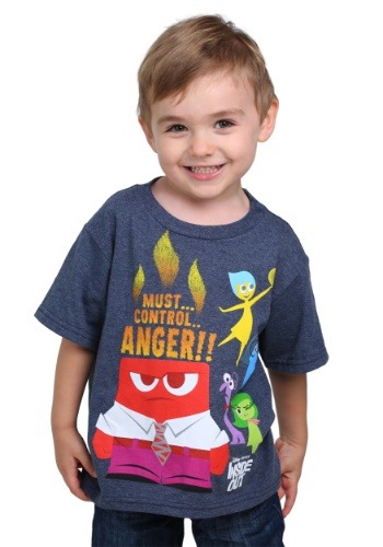 Inside Out Anger Control T-Shirt for Kids