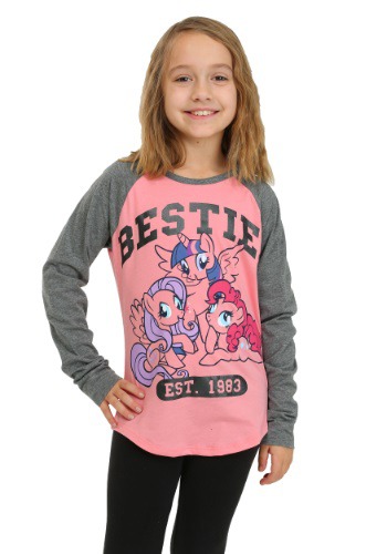 UPC 887648450585 product image for Girls MLP Besties Long Sleeve Raglan  | upcitemdb.com