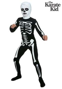 Child Karate Kid Skeleton Suit Costume-1