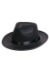 Black Gangster Hat Accessory | Gangster Accessories